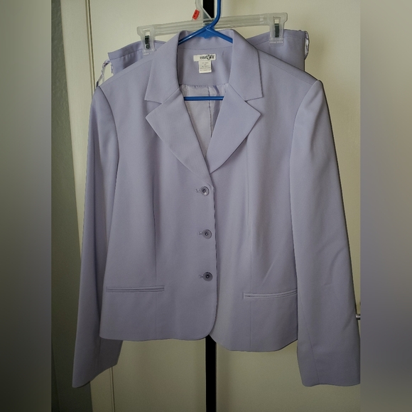 Vintage Lavender Skirt Suit Set - Picture 1 of 11